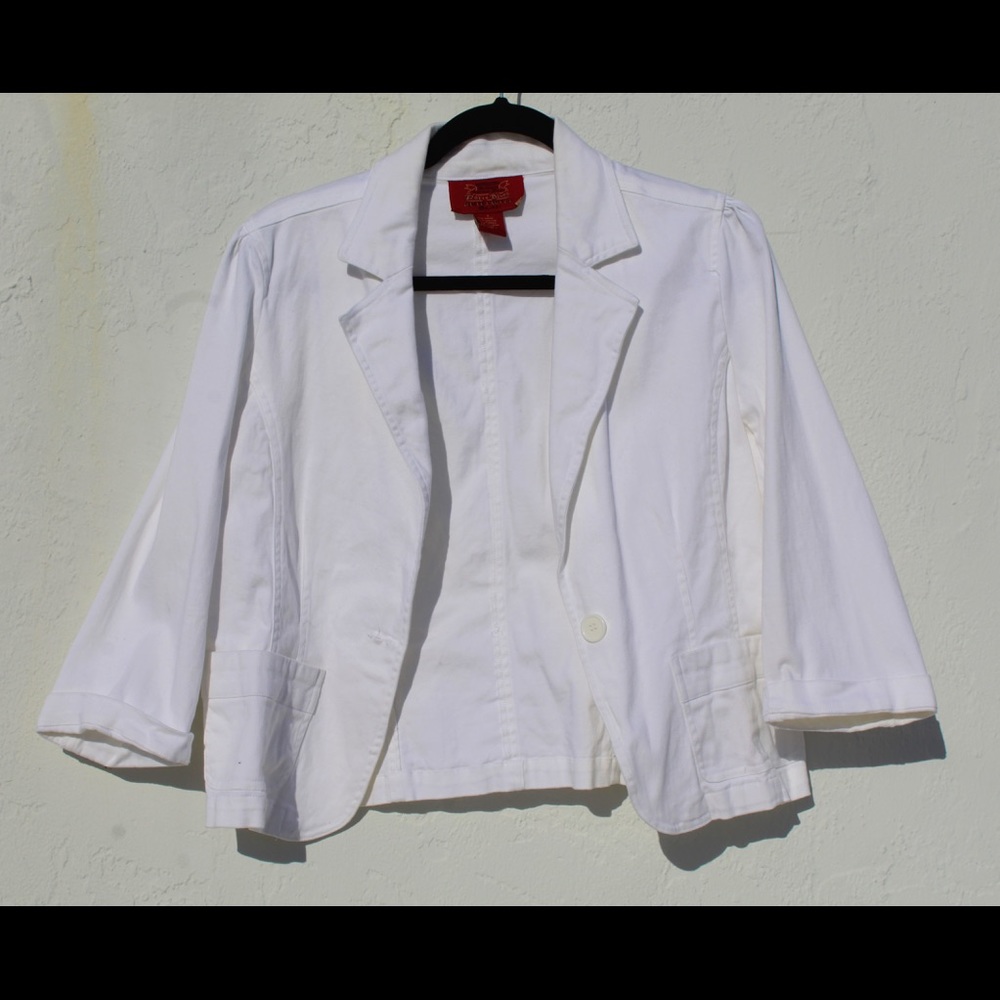 White Blazer